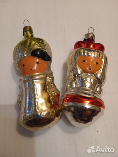 Елочные игрушки СССР одним лотом