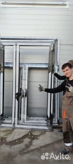 Изготовление алюминиевых окон, дверей