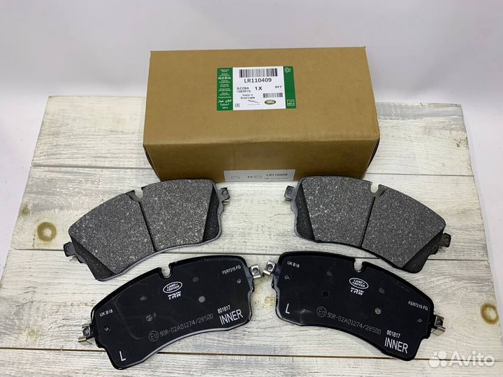 Оригинальный к-кт торм накладок перед LR Sport