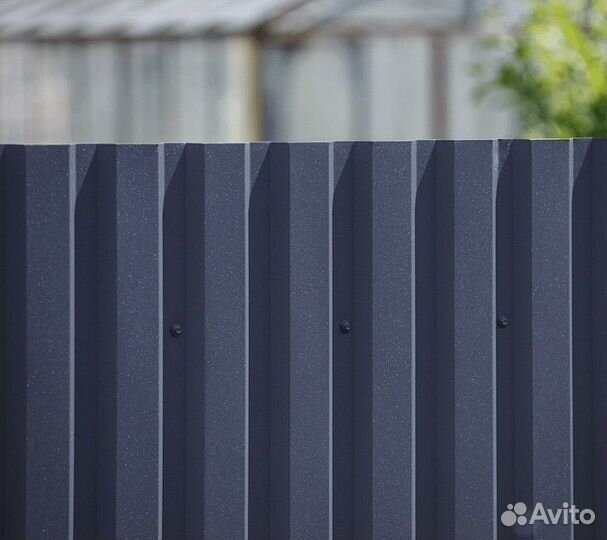 Профнастил С-8 Серый Графит