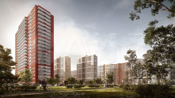 1-к. квартира, 33,1 м², 22/22 эт.