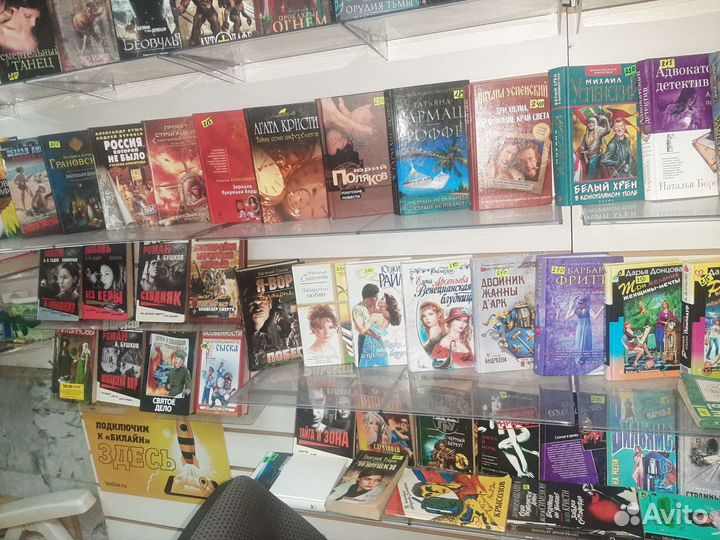 Много новых и бу книг