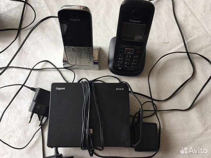 Voip телефон gigaset a510ip+доп