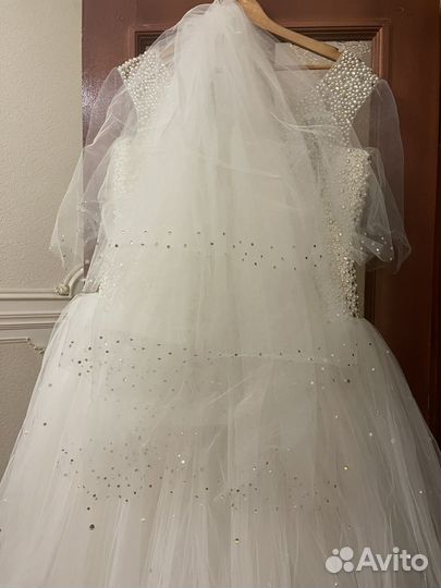 Свадебное платье бу