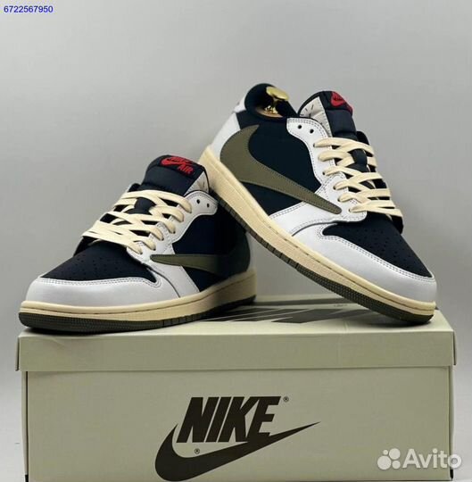 Кроссовки Nike Air Jordan 1 Low & Travis Scott