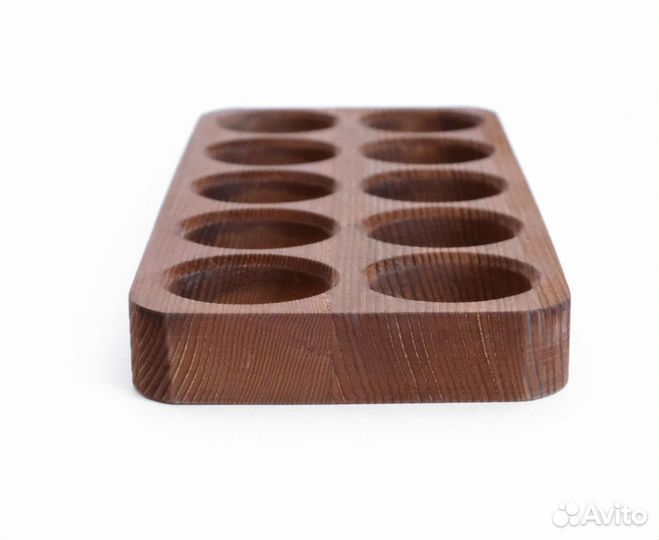 Подставка деревянная под яйца - на 10 яиц