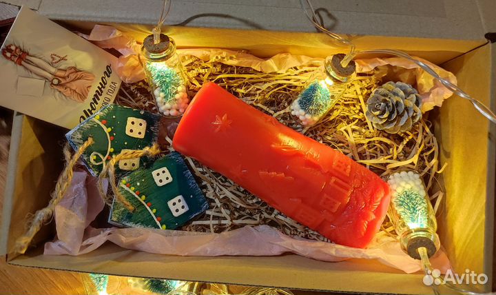 Свечи новогодние