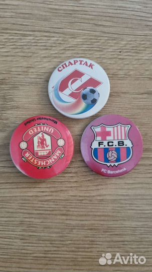 Значки футбольных клубов
