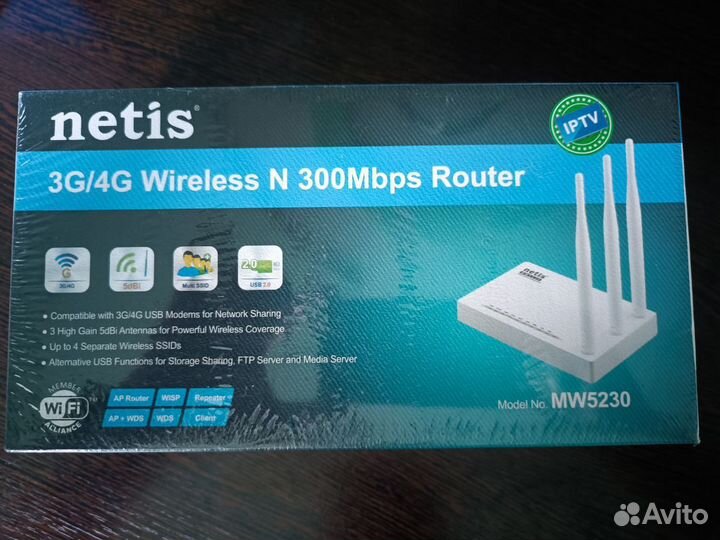 Роутер wifi Netis MW5230