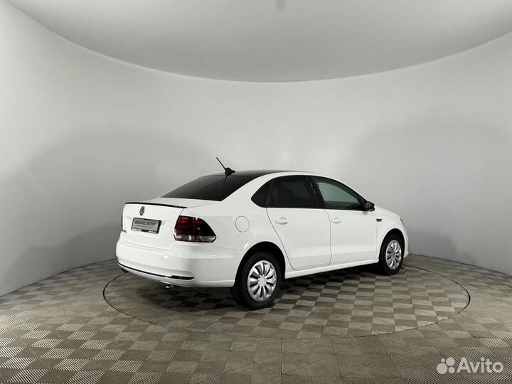 Volkswagen Polo 1.6 AT, 2019, 72 544 км