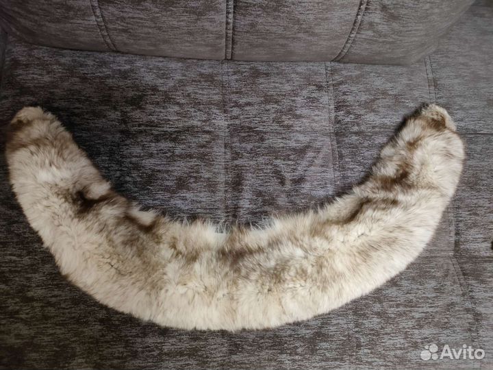Воротник из меха песца
