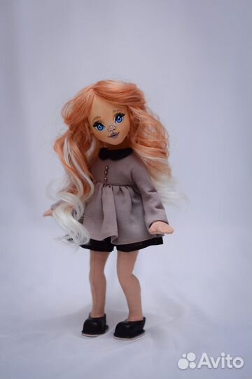 Текстильная интерьерная кукла