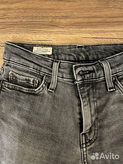 Джинсы мужские levis 511 w27 L32