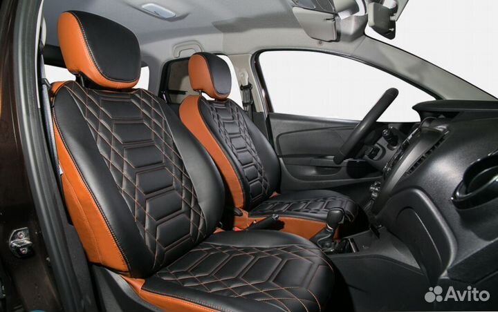 Автомобильные чехлы KIA Rio 2015г