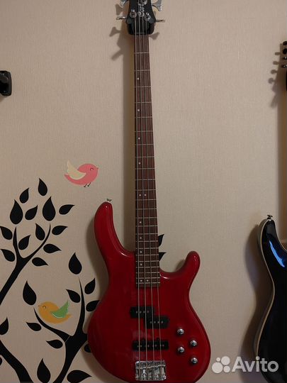 Бас гитара cort bass action + комбик