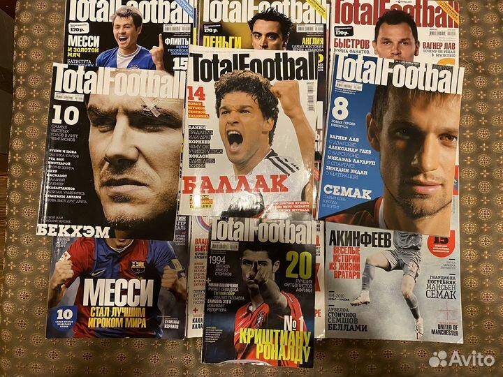 Журналы и диски Total Football