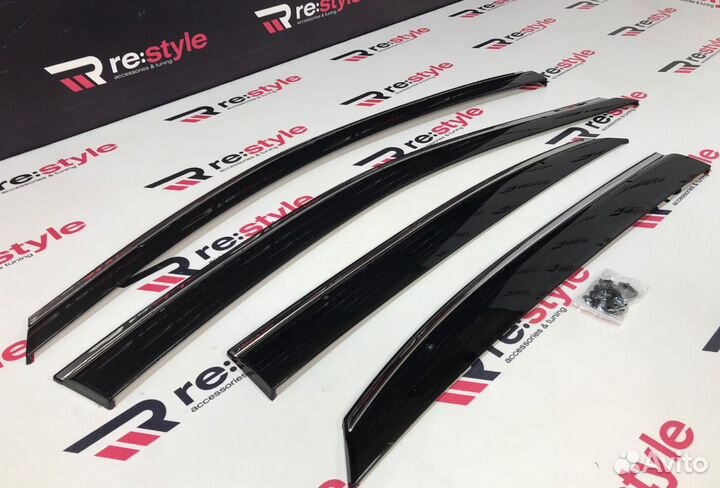 Ветровики Lexus RX270 2009-2015 R743