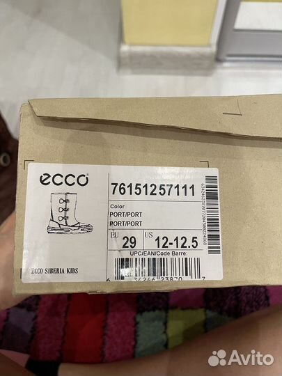 Сапоги Ecco 29