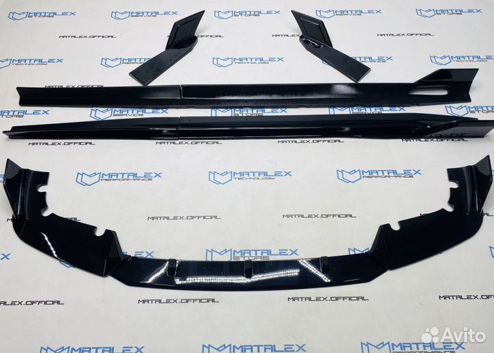 Обвес BMW X5M F95, M Performance, черный глянец