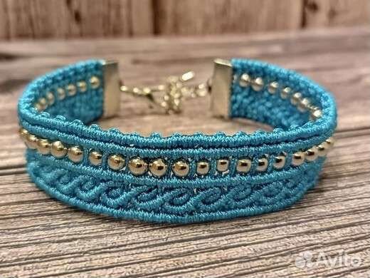 Браслет micro макраме 