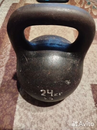 Гиря 24 кг СССР