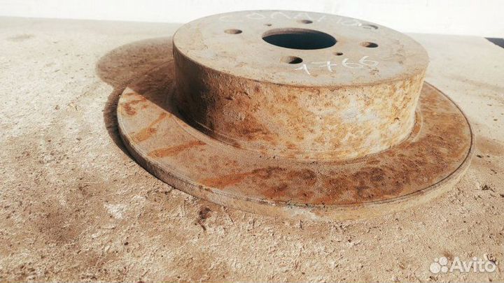 Тормозной диск задний Lifan Solano 2010-2016