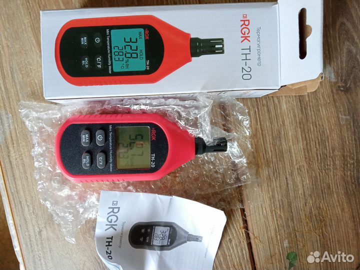 Термогигрометр RGK TH-20