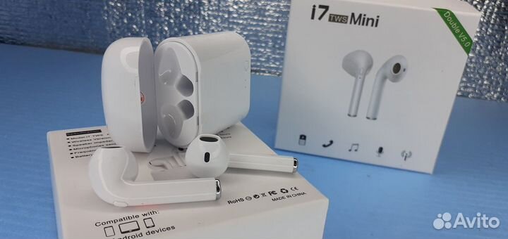 Беспроводные наушники Airpods I7 mini с микрофоном