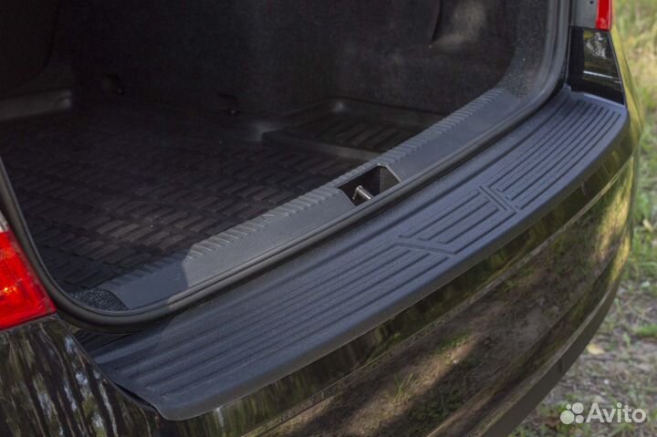 Накладка на бампер Skoda Octavia 3 A7 (17-20) RA