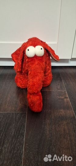 Мягкая игрушка красный слоник