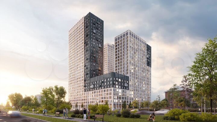2-к. квартира, 66,1 м², 17/23 эт.