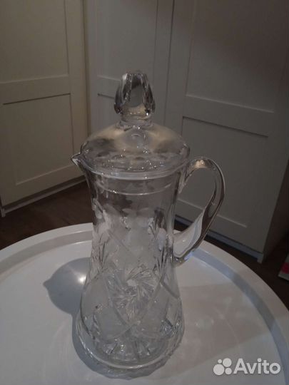 Кувшин графин хрусталь