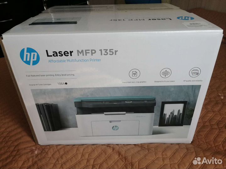 Мфу лазерный hp 135r. Принтер