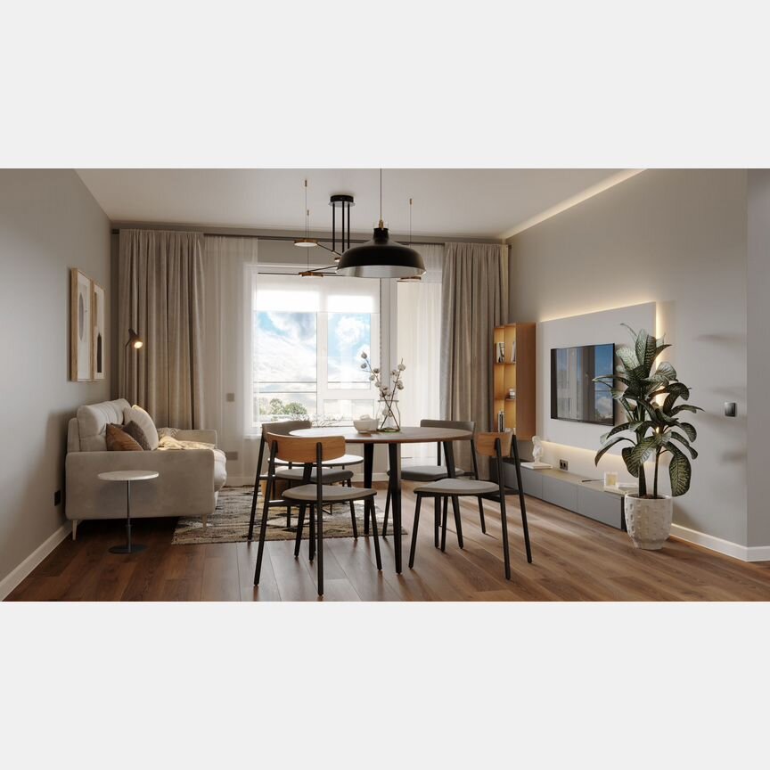 1-к. квартира, 36,5 м², 2/15 эт.