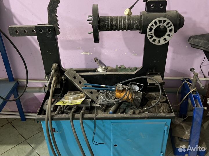 Станок для правки литых дисков Сибек