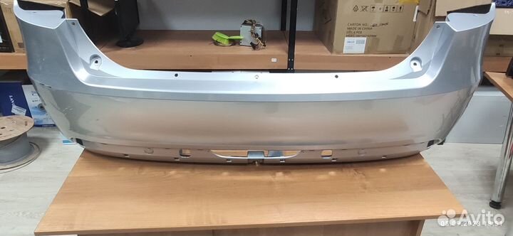 Крышка багажника и задний бампер Лада Веста