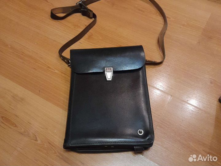 Сумка планшет натуральная кожа