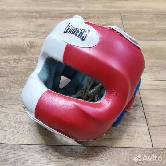 Шлем боксёрский бамперный Leaders