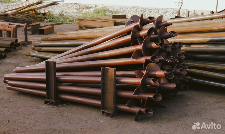 Винтовые сваи от производителя под ключ