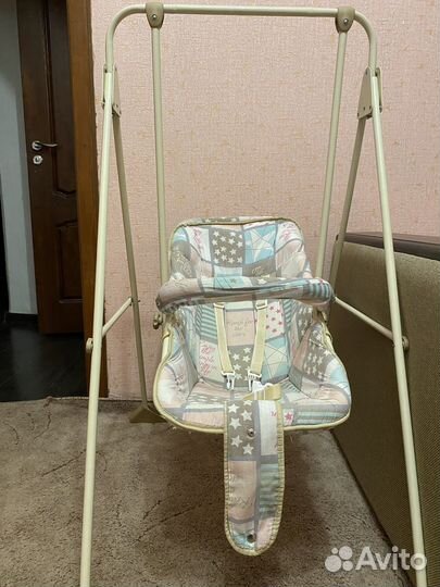 Качели для малыша, напольные (домашние )