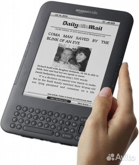 Электронная книга Amazon Kindle Keyboard 3 Gen 6