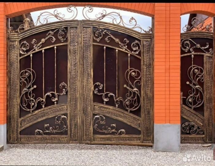 Кованные ворота