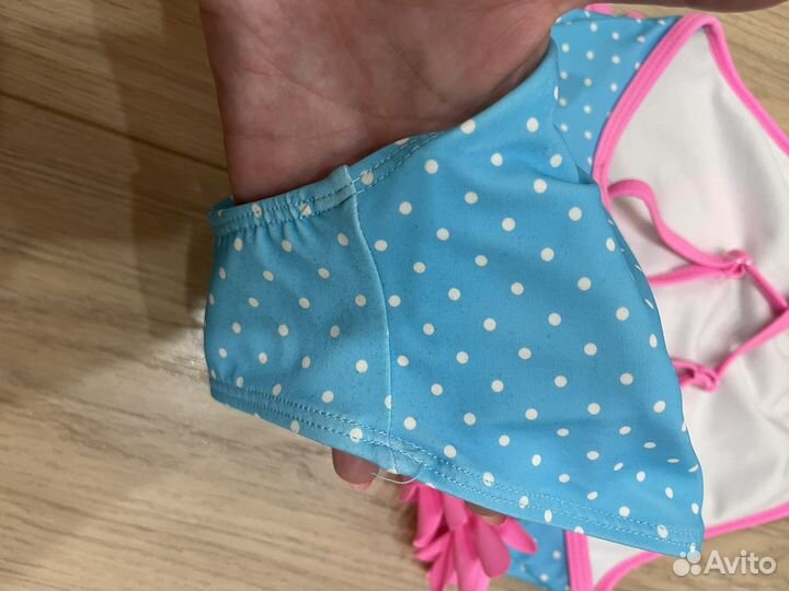 Купальник слитный детский размер 104см