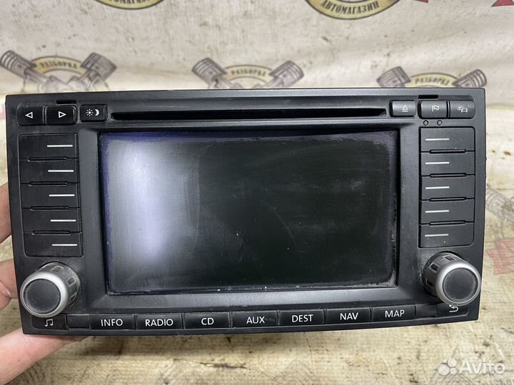 Оригинальное гу с навигацией VW Touareg GP