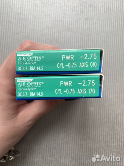 Контактные линзы астигматические