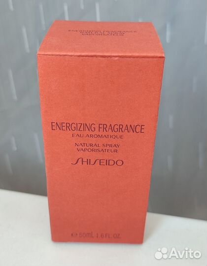 Energizing Fragrance Shiseido 50 мл, оригинал