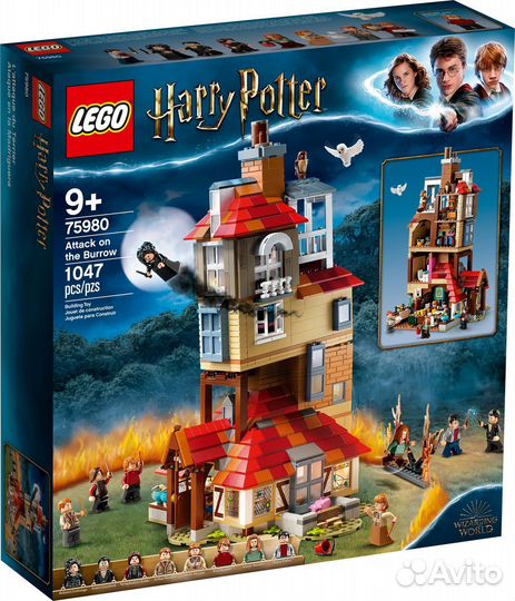 Lego Атака на нору Harry Potter (75980)