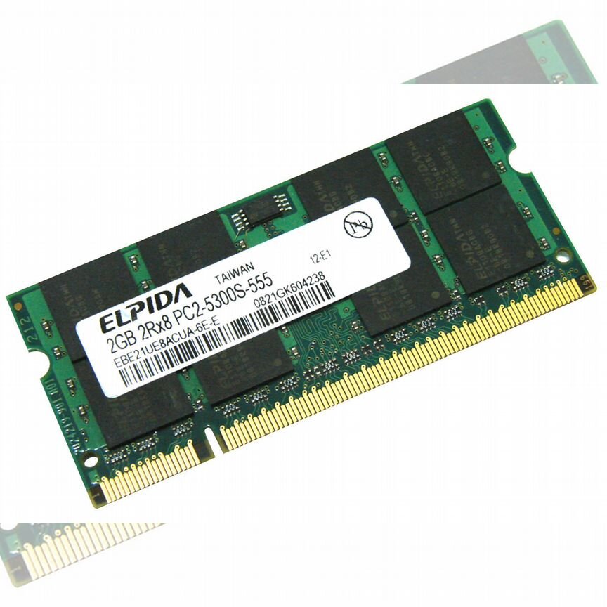 [EBE21UE8ACUA-6E-E] Оперативная Память Elpida 2gb Ebe21ue8acua-6e-E