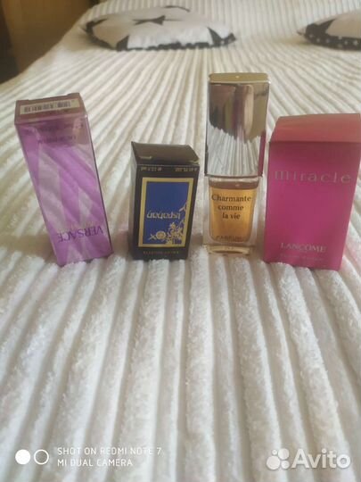 Винтажные миниатюры духи