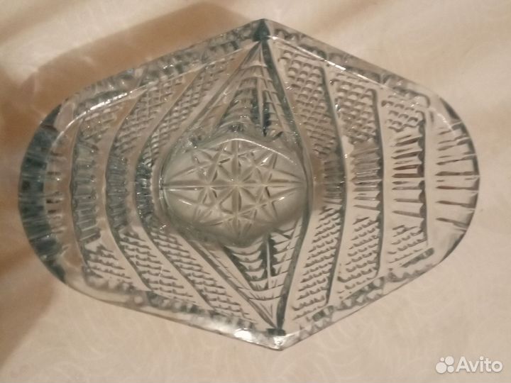 Хрустальная конфетница СССР